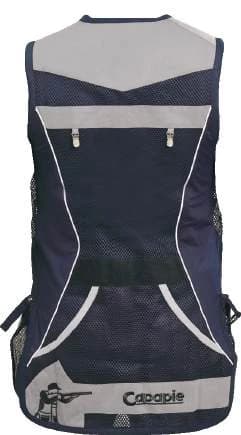 Capapie CAPIVEST 02 Trap and Skeet shooting vest, front and rear view thumbnail 2