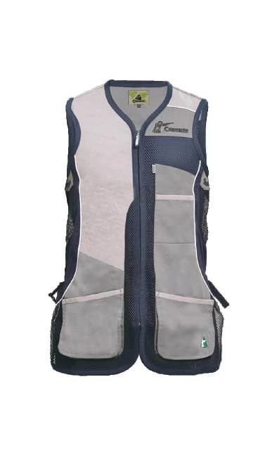 Capapie CAPIVEST 02 Trap and Skeet shooting vest, front and rear view