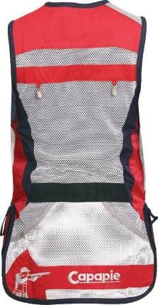Capapie CAPIVEST 03 Trap and Skeet shooting vest, front and rear view thumbnail 2