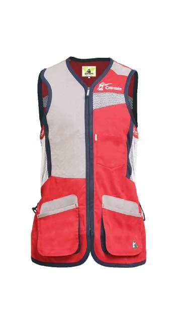 Capapie CAPIVEST 03 Trap and Skeet shooting vest, front and rear view
