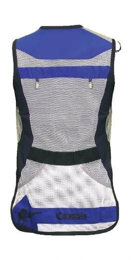 Capapie CAPIVEST 05 Trap and Skeet shooting vest, front and rear view thumbnail 2