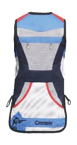 Capapie CAPIVEST 07 Trap and Skeet shooting vest, front and rear view thumbnail 2