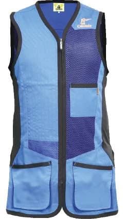Capapie CAPIVEST 08 Trap and Skeet shooting vest, front and rear view
