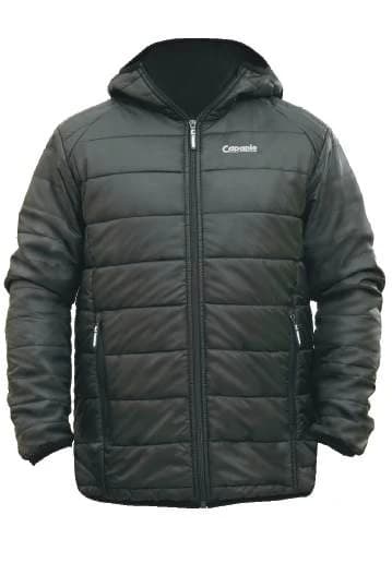 Black Capapie Arctic Guardian insulated puffer jacket
