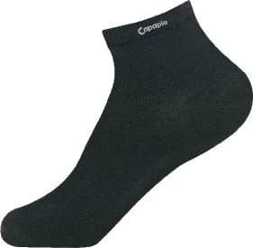 Pair of black Capapie cotton ankle socks