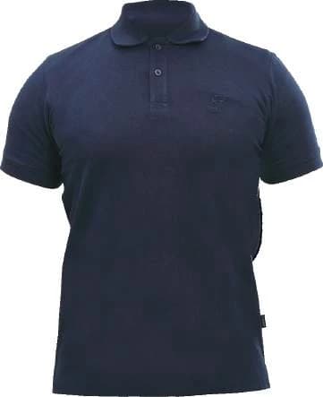 Navy Capapie Precision cotton polo shirt