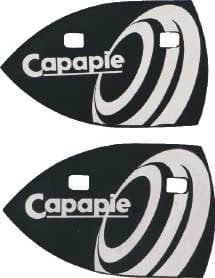 Capapie target side blinder for shooting glasses