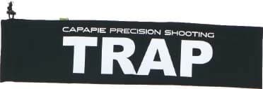 Capapie Trap Pro shotgun sock gun cover with TRAP lettering